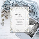 Search for hydrangea bridal shower invitations Blue hydrangeas