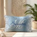 Search for blue and silver cushions Girly