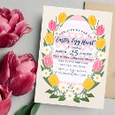 Search for easter egg hunt seasonal invitations Floral
