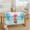 Search for seahorse blankets Nautical