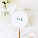 Search for green and white stickers Simple