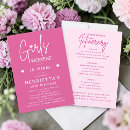 Search for girls weekend birthday invitations For her