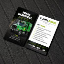Search for junk removal business cards Waste management