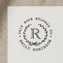 Search for this belongs to bookplates Floral
