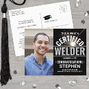 Search for funny graduation announcement cards Black and white