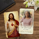 Search for heart of jesus cards In loving memory