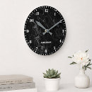 Search for white numbers clocks Elegant