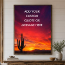 Search for desert cactus posters Rustic