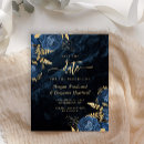 Search for navy gold save the dates Elegant