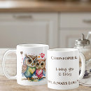 Search for brown owl mugs White