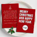 Search for with logo cards christmas cards Customer