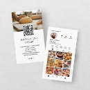 Search for bakery business cards Modern