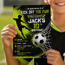 Search for kick off party invitations Boy