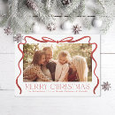 Search for ribbons christmas cards Red