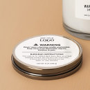 Search for black and white candle stickers Minimalist