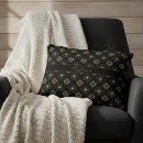 Search for gold star cushions Black and gold