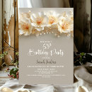 Search for floral 65th birthday invitations Flowers