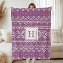 Search for elegant purple christmas blankets Winter