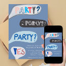 Search for speech bubble invitations Funny