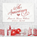 Search for ruby anniversary decorations banners Elegant