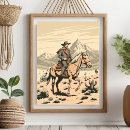 Search for vintage western posters Riding