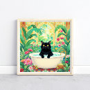 Search for art deco cats posters Black cat