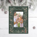 Search for family portrait christmas cards Green