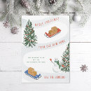 Search for seasonal moving announcement cards Winter