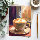 Search for hot coffee postcards Latte