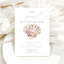 Search for pearl birthday invitations For her