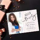 Search for chic 30th birthday invitations Simple minimalist