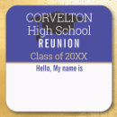 Search for high school class reunion stickers Blue