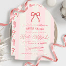Search for red bar bat mitzvah invitations Girl