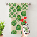 Search for monstera leaf bath towels Pattern