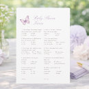 Search for purple baby shower games Minimalist