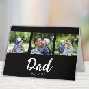 Search for dads photo cards Black white
