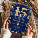 Search for royal blue quince invitations Floral