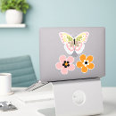 Search for retro girl stickers Floral