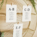 Search for by name wedding seating charts Alphabetical