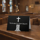 Search for church welcome cards Christian