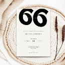 Search for 66th birthday invitations Elegant