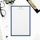 Search for navy stationery paper Minimalist