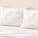Search for pastel pink pillowcases Flower pattern