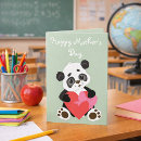 Search for adorable panda cards Heart