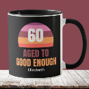 Search for funny 60th mugs Retro