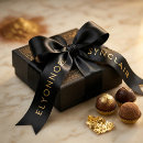 Search for black and gold ribbon Typography
