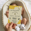 Search for honeybee baby shower invitations Honeycomb