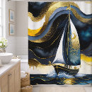 Search for sailboat shower curtains Watercolor