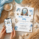 Search for ocean blue invitations Boy