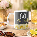 Search for rose coffee mugs 80th birthday